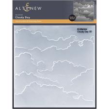 Altenew Embossing Folder - Cloudy Day 3D