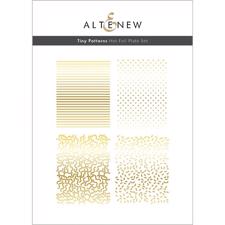 Altenew HOT Foil Plate - Tiny Patterns Set (4-in-1)