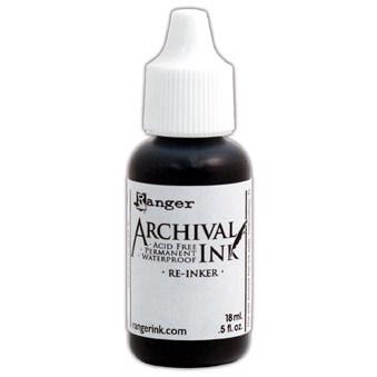 Archival Ink Re-Inker - Distress Colors / Black Soot