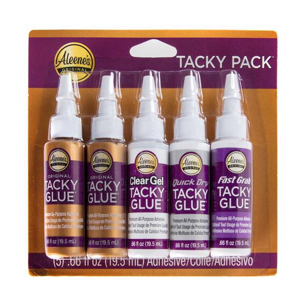 Aleene\'s Tacky Glue - Original Tacky Pack Trial (5 x 19,5 ml)