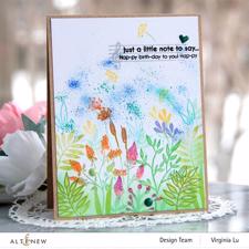 Altenew Clear Stamp Set -  Wildflower Doodles