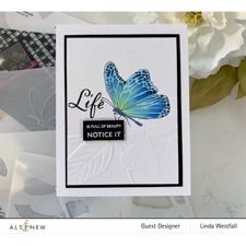 Altenew Embossing Folder & Stencil - Gentle Butterfly 3D (bundle)