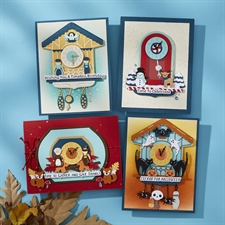Spellbinders - Cuckoo Cottage Collection / Cuckoo Cottage Clock