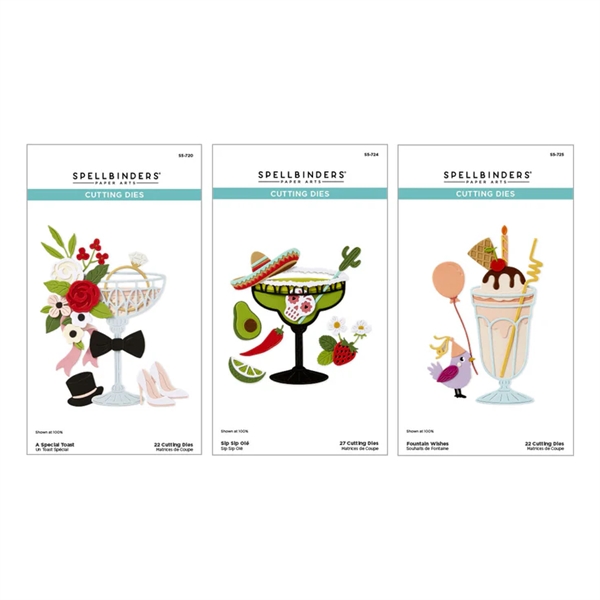 Spellbinders Dies - Happier Hour / Want it All BUNDLE