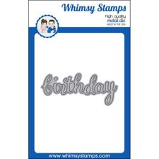 Whimsy Stamps DIE - Birthday