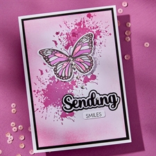 Spellbinders BetterPress Plate - Splatters