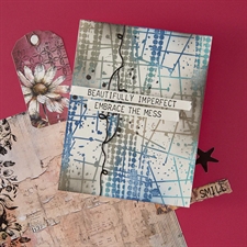Spellbinders BetterPress Plate - Beautifully Imperfect / Grungy Background