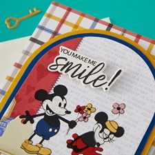 Spellbinders BetterPress Plate & Die Set - Classic Mouse / Happy Sentiments