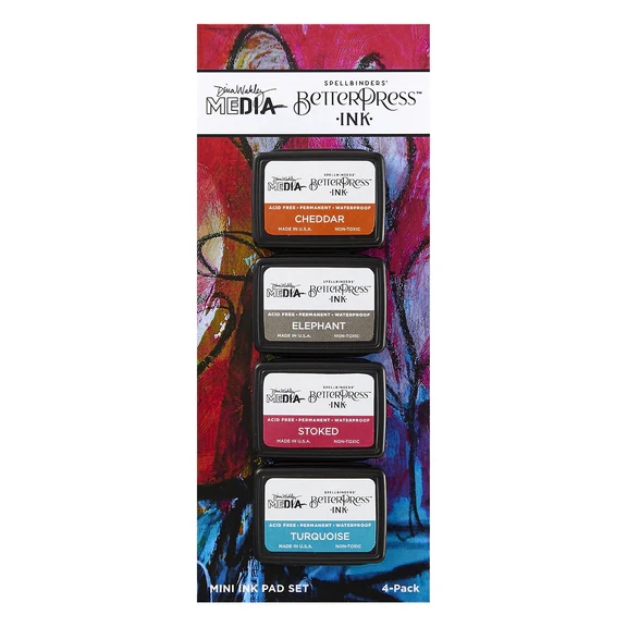 Spellbinders BetterPress Ink - Dina Wakley / Dina\'s Faves 