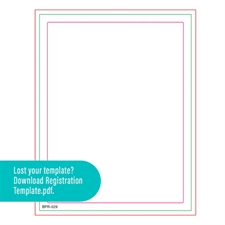 Spellbinders BetterPress Plate - Journal Grid