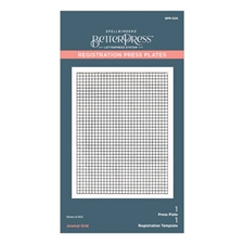Spellbinders BetterPress Plate - Journal Grid