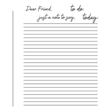 Spellbinders BetterPress Plate - Take Note