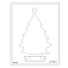 Spellbinders BetterPress Plate - Twinkle Bright Tree