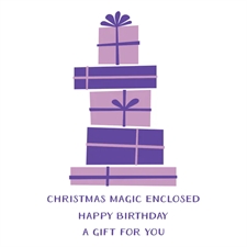 Spellbinders BetterPress Plate - Gifts