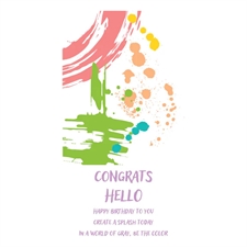 Spellbinders BetterPress Plate - Inkspired Wishes