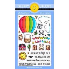 Sunny Studio Stamps - Clear Stamp / Balloon Rides