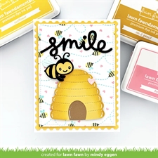Lawn Fawn Clipping Stencils - Bee Happy