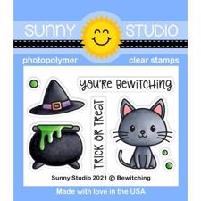 Sunny Studio Stamps - Clear Stamp / Bewitching