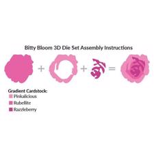 Altenew DIE Set - Bitty Bloom 3D (die)