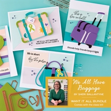 Spellbinders - We all have Baggage Bundle + Class Kit