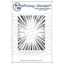 Whimsy Stamps Cling Stamp - Burst Background