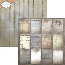 Elizabeth Crafts Paper Pack 12x12" - Coffee Dyed Papers