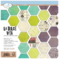 Elizabeth Crafts Paper Pack 12x12" - La Dolce Vita