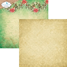 Elizabeth Crafts Paper Pack 12x12" - Festive Holly