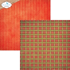 Elizabeth Crafts Paper Pack 12x12" - Festive Holly