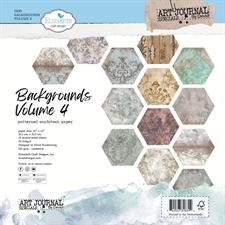 Elizabeth Crafts Paper Pack 12x12" - Backgrounds Volume 4