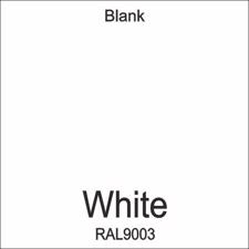 Skiltefolie 30,5x300 cm - Blank / Hvid