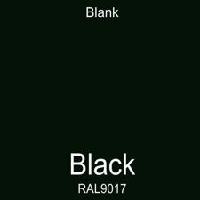 Skiltefolie 30,5x300 cm - Blank / Sort