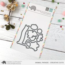 Mama Elephant Creative Cuts - Animal Parade (dies)