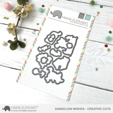 Mama Elephant Creative Cuts - Dandelion Wishes (dies)