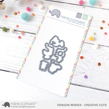 Mama Elephant Creative Cuts - Dragon Wishes (dies)
