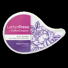 Gemini LetterPress Inkpad - Regal Purple