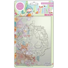 Craft Consortiu 3D Embossing Folder - Let Spring egin 