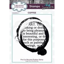 Creative Expressions Cling Stamp - Andy Skinner / Coffee Art