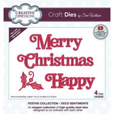 Creative Expressions Die - Festive Collection / Deco Sentiments