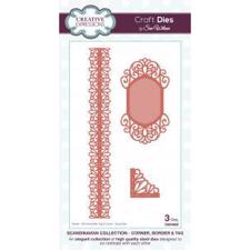 Creative Expressions  Die - Scandinavian Collection / Corner, Border & Tag