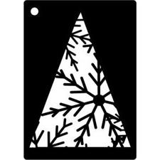 Creative Expressions Mini Stencil - Snowflake Tree