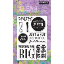Hero Arts Clear Stamp Set - This is Big