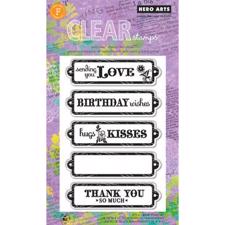 Hero Arts Clear Stamp Set - Sending You Love