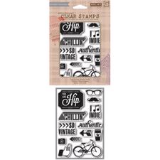 Hero Arts Clear Stamp Set - Basic Grey / You Are Hip