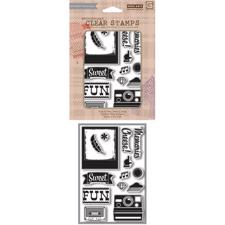 Hero Arts Clear Stamp Set - Basic Grey / Cheese!