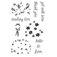 Hero Arts Clear Stamp Set - Color Layering / Bouquet