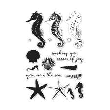Hero Arts Clear Stamp Set - Color Layering / Seahorse