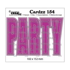 CREAlies Cardzz Die Set no. 154 - PARTY