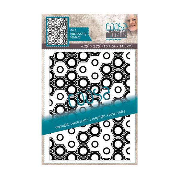 Coosa Crafts Embossing Folder - Totally Nuts
