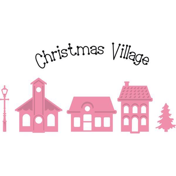 Collectables (Dies + Stempel) - Christmas Mini Village